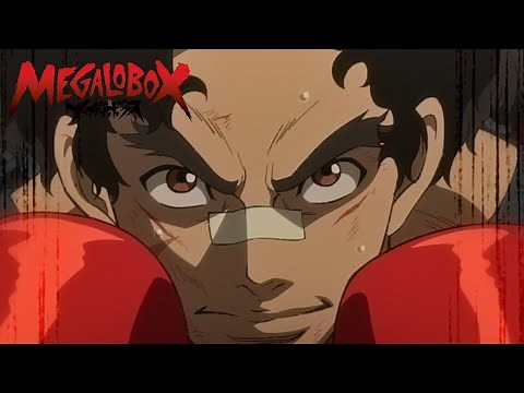MEGALOBOX | Gearless Joe vs Yuri First Boxing Match (English Dub)