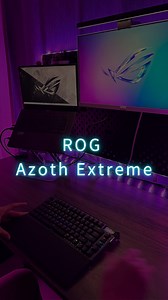 我這輩子用過最高級的鍵盤！ROG Azoth Extreme 超有質感又高度客製化，真的太愛 @rog_taiwan #ROG | 哈利說