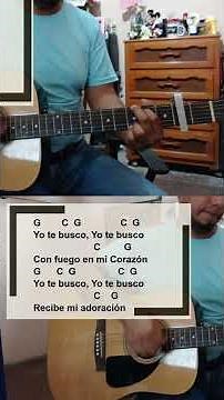 How to Play YO TE BUSCO on Acoustic Guitar | Complete Tutorial