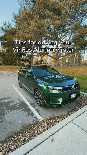 Gear up for winter driving with the VinFast VF 9. With dual motor all-wheel drive, Advanced Driver Assistance Systems, and ample cargo space for all your cold-weather gear, the VF 9 ensures you're ready for any adventure, no matter the conditions. #MyVinFastCanada #BoundlessTogether #JoinTheCharge | VinFast