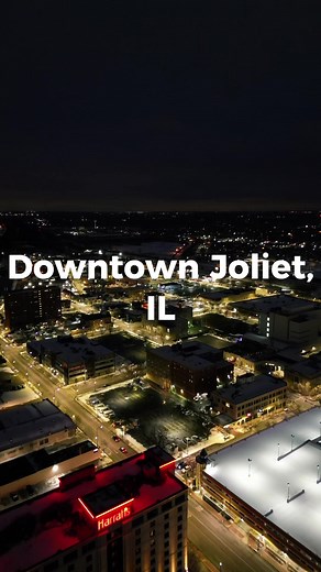 Exploring Downtown Joliet From Above
