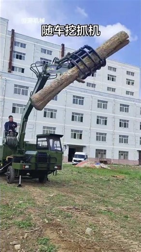 Truck-mounted digging, truck-mounted grabbing, truck-mounted excavator, truck-mounted wood grabb