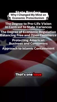A thought-provoking exploration of evolving perspectives on economic protectionism shines a light on the delicate balance between open markets and the protection of American interests. The speaker articulates a significant shift in mindset, emphasizing the need to safeguard American businesses and consumers from international bad actors who exploit open trade policies. This discussion challenges traditional libertarian views, presenting a compelling argument for prioritizing the American dream—e