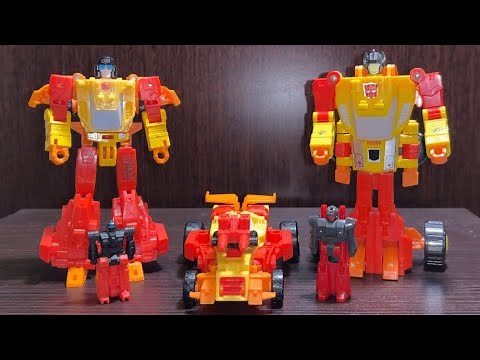 Transformers age of the primes Sureshot review. G1 targetmaster comparison