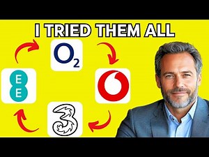 Which UK Mobile Network is The Best? Three vs EE vs O2 vs Vodafone! Ultimate Comparison!