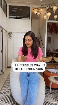 The Correct way to Bleach your skin By Dr Rashmi Shetty