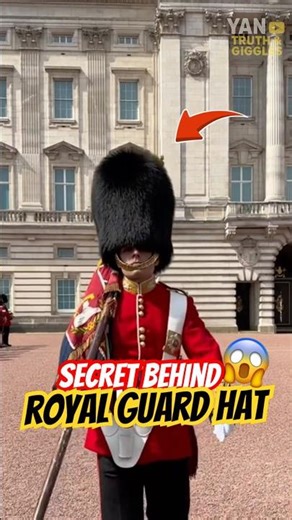 Secret behind royal guard hat⁉️😱 #aestheic