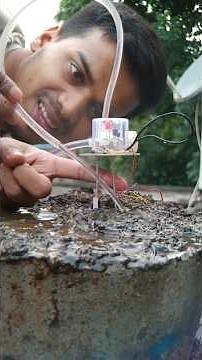 Automatic Plant Watering System.🌱 #experiment #electrcal #electronics #science