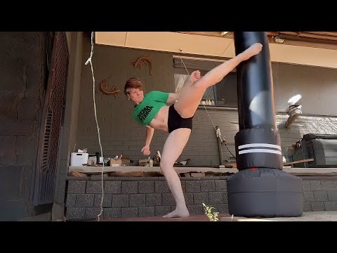 Powerful Martial Arts Girl 💥 | Insane Kick Training & Extreme Power Kicks | TKD Action