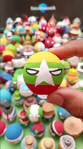 🇲🇲 Cómo crear la countryball de Myanmar / Birmania 🇲🇲