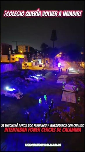 Colegio Nuestra Señora La Merced intentaba volver a invadir vía pública #francovidalalcalde #reels