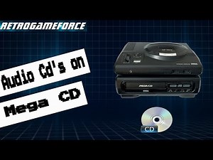 Sega Mega CD playing Audio CD's