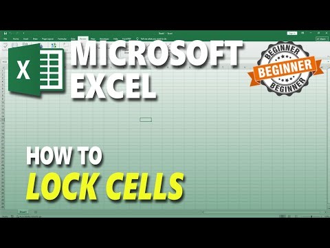Microsoft Excel How To Lock Cells