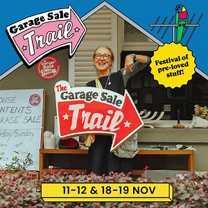 Garage Sale Trail is on this weekend! 💫 Click to find garage sales in your local area 🏡 We can't wait to see you on the trail 🙌 | Garage Sale Trail