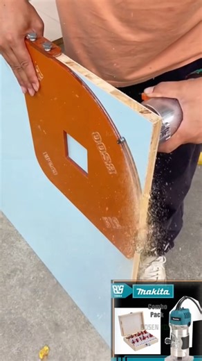 Professional Wood Trimmer Router Tool with Router Bit Set