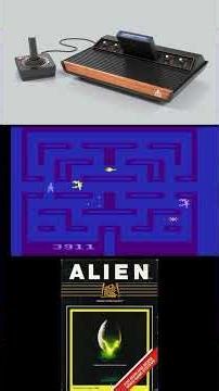 Alien (1982) 👽 Atari | Terror no espaço! #shorts