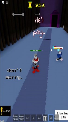 Dustbelief Papyrus Skin Showcase! (Undertale Last Corridor)