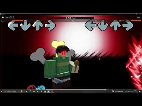 fnf roblox partying chara vs bf