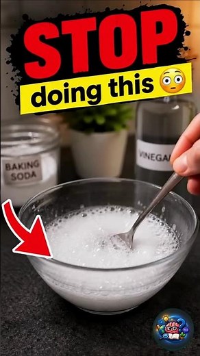 STOP Mixing Baking Soda and Vinegar Like This 😳