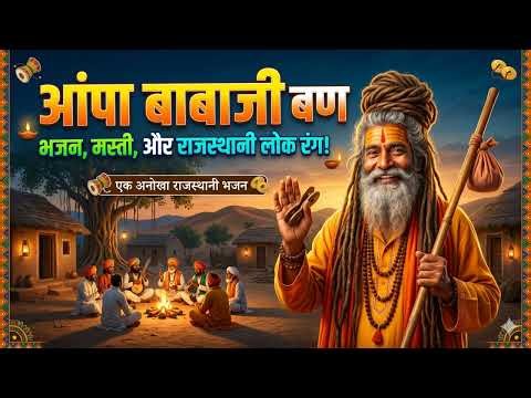 आंपा बाबाजी बण ज्यावा रे | Aapa Babaji Ban Jyawa Re | New Rajasthani Folk Bhajan 2026