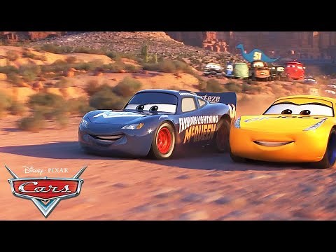 Lightning McQueen and Cruz Race Around Willy's Butte | Pixar Cars | @disneyjr