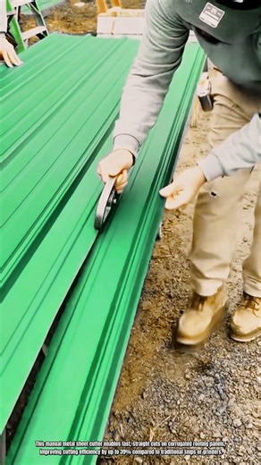 Best Innovation Manual Metal Sheet Cutter: How to Cut Roofing Panels Clean