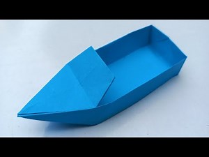 How To Make a Paper Boat | Barco de Papel | Paper Craft