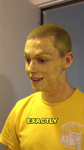 Yellow Face Alien Prank Goes Hilariously Wrong! #shorts