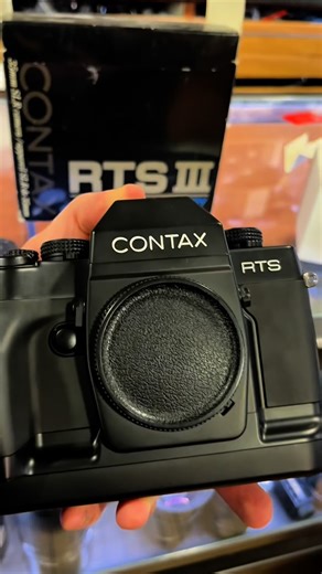 Downtown Camera on Instagram: "POV NIGEL AND STAN SELL YOU A CAMERA! We have this beautiful, powerful Contax RTS III as well as hundreds of other amazing 35mm cameras in our used department! Come on down!!! 📸🏆"