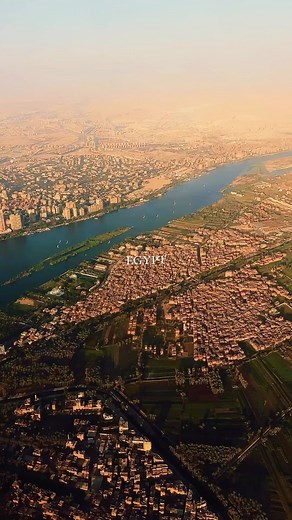 Egypt's Enchanting Landscapes from Above 🌅✨ Soaring over the majestic Nile and diverse terrains, a captivating journey of colors and cultures unfolds. 🎥: @itsyoussefr | MyEgypt