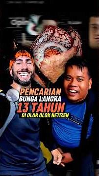 Penemuan Spesies Bunga Langka Selama 13 Tahun ini, di Olok Olok Netizen #shorts