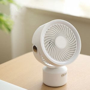 [Hot Item] New Product Automatic Rotation Portable Fan Camping Remove Control Camping Fans