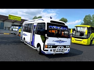 La TOYOTA Coaster Mas Rápida De Honduras Rapidito - American Truck Simulator 1.43
