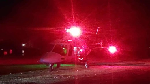One injured, airlifted after side-by-side rollover in Dexter