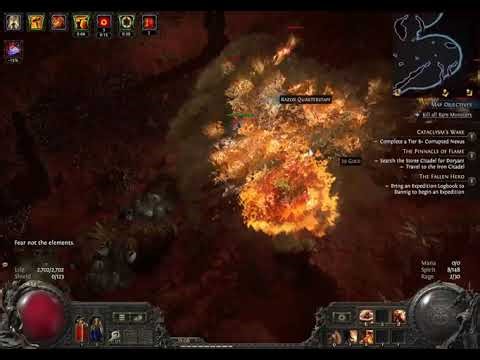 Mapping Shield Charge Build POE2 0.2