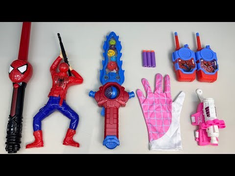 19 minute satisfying Spider Man, Hulk, Venom toy review, Marvel toy unboxing.
