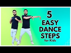 Dance tutorial Dance Class for Kids | 3-7 year | 5 Easy Dance Steps for Junior Kids | IDW