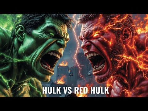 HULK vs RED HULK 💥 | The Most Brutal War Ever