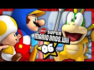 NEW SUPER MARIO BROS WII #06 EN DUO ! TOAD ET MARIO PINGOUIN SURFENT SUR LA GLACE !