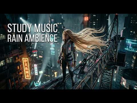 Ultimate Study Flow: Cozy Room, Rain on Window & Soft Lofi Beats