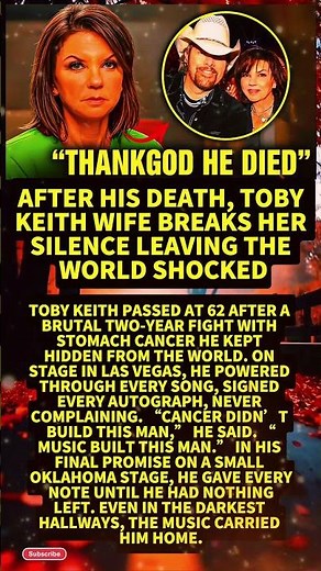 After His Death, Toby Keith Wife Breaks Her Silence Leaving The World Shocked#Shorts #viral