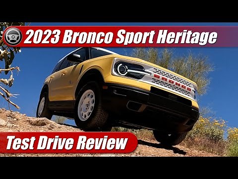 2023 Ford Bronco Sport Heritage Limited: Test Drive Review