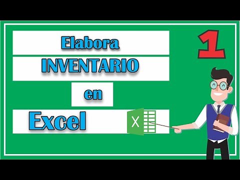 ¿Cómo hacer un INVENTARIO básico en EXCEL?