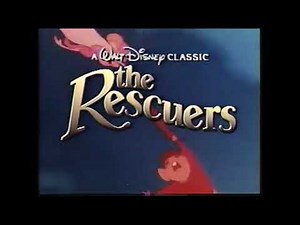 Opening and Closing to The Great Mouse Detective 1992 VHS