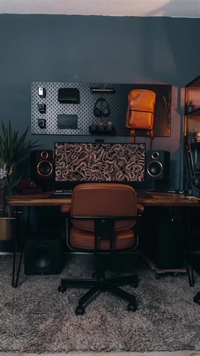 Workspace Pegboard Setup Room Refresh with Stop Motion Animation Wallpaper