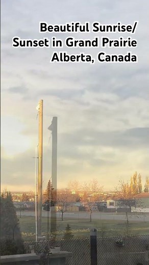 West Coast Edition. Weather from the deck. Grande Prairie Ab. #sunrise#sunset#beautiful#prairies