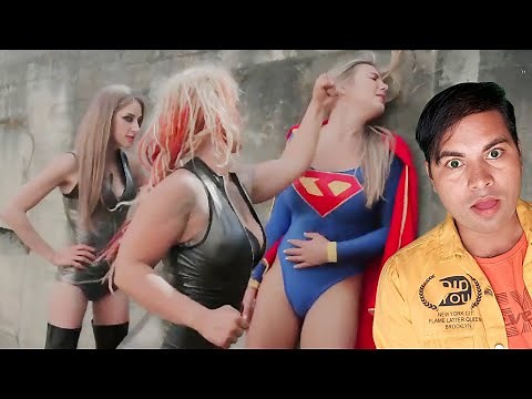 SOLARIA The Superheroine Captured by Two WOMEN GANGSTERS [Fight]