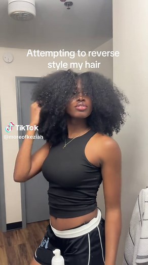 Reverse Styling Type 4 Natural Hair: A Curly Hair Routine