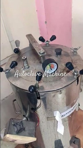Sterilization Process by Autoclave Machine | Biological Science | Science Experiment