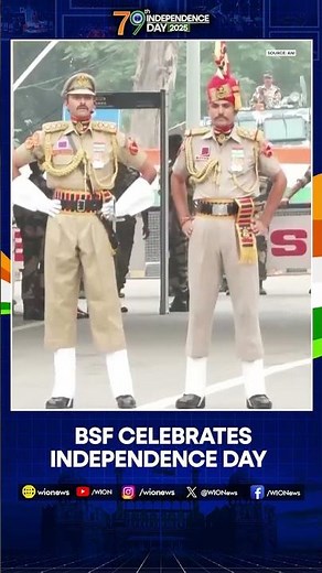Independence Day 2025: BSF celebrates Independence Day At Attari-Wagah border In Amritsar | WION
